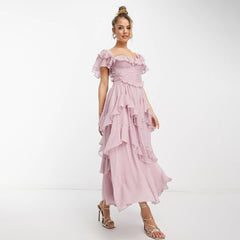 Rüschenkleid