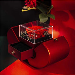 Jewelery Box Red Apple