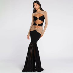 Double Color Kleid