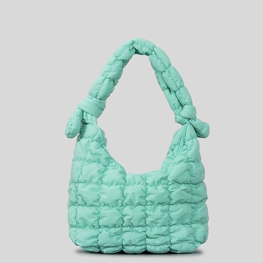 Simple Quilted Bubble Handbag