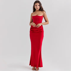 Rückenfreies Abendkleid