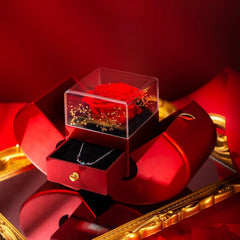 Jewelery Box Red Apple