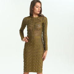Hot gold Kleid
