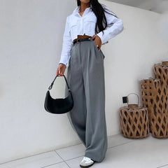 All-match Slim Fit Zweiteiler