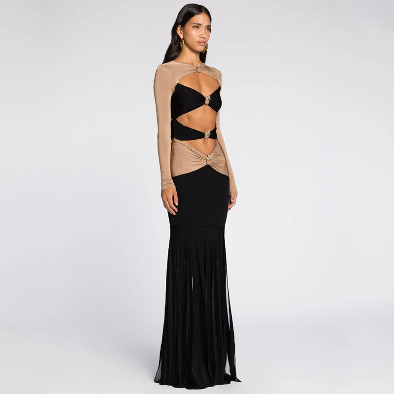 Double Color Kleid