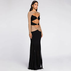 Double Color Kleid