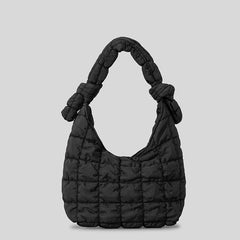 Simple Quilted Bubble Handbag