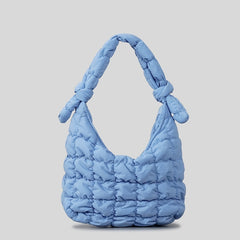 Simple Quilted Bubble Handbag