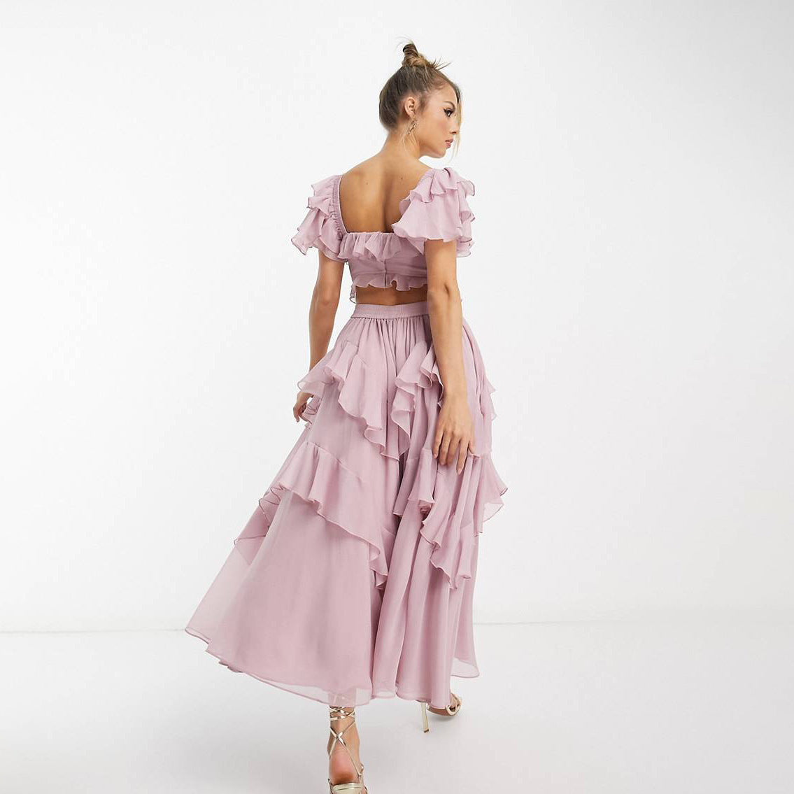 Rüschenkleid