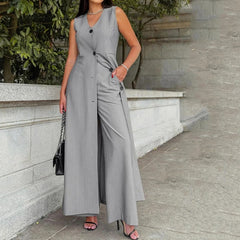Anzug Set mit langem Gillet