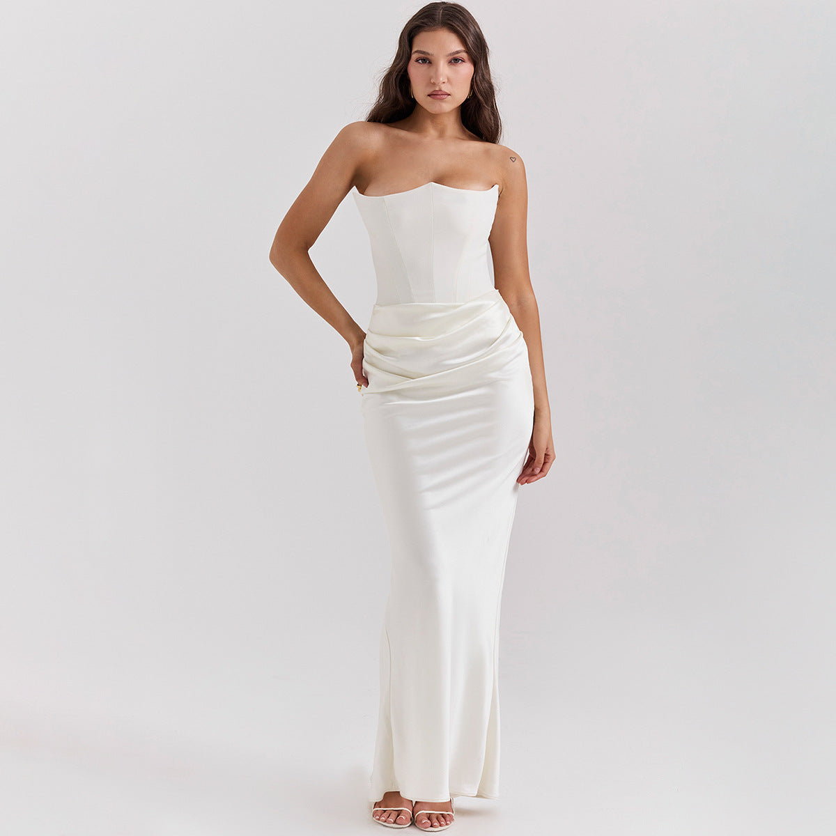 Rückenfreies Abendkleid