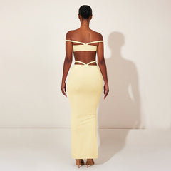 Twist Braid Off-shoulder Zweiteiler