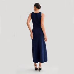 Knitted sleeveless dress