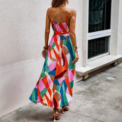 Ärmelloses Temperamentkleid