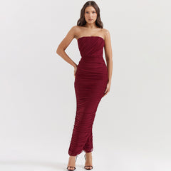 Netz-Top-Kleid