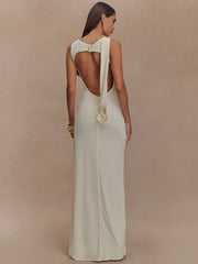 Backless Maxi Tank Dress