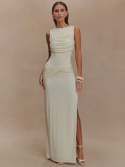 Backless Maxi Tank Dress