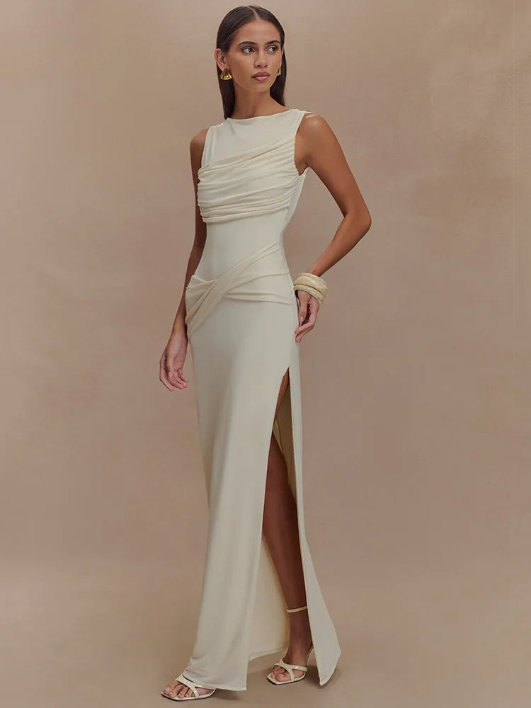 Backless Maxi Tank Dress