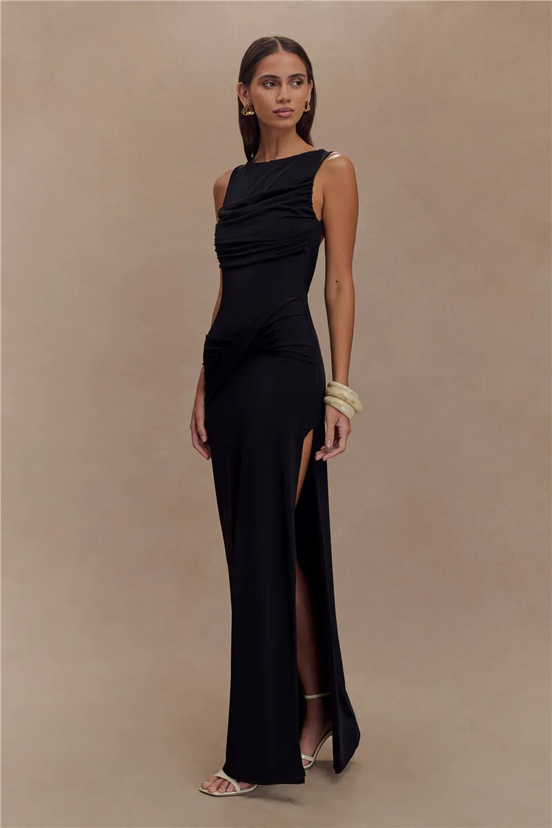 Backless Maxi Tank Dress