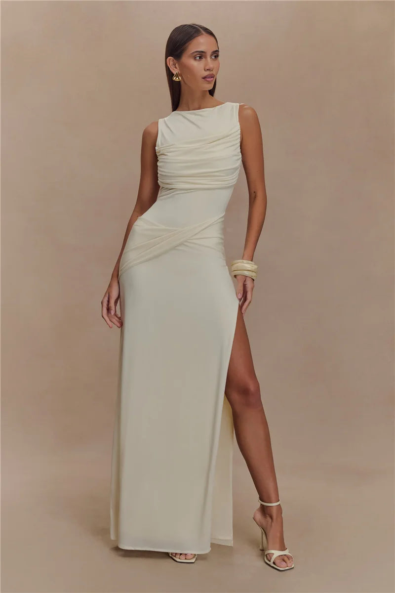 Backless Maxi Tank Dress