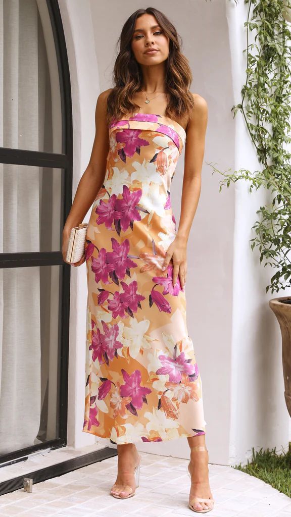 Summer Tube Top Long Dress With Backless Design