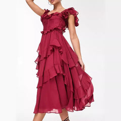 Rüschenkleid