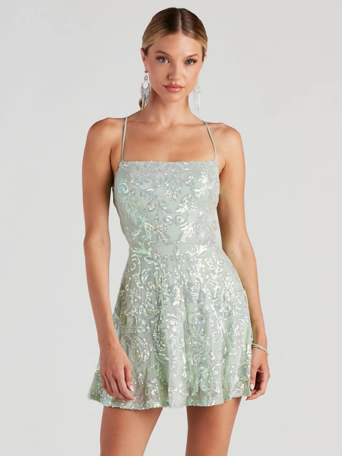 sequin dress