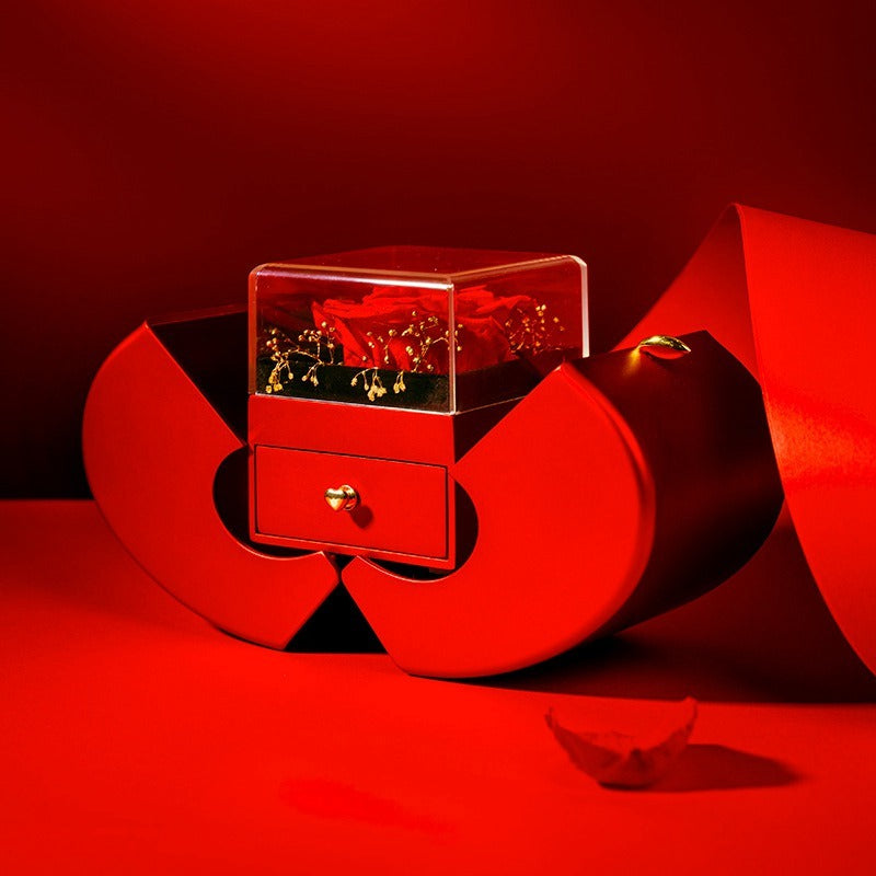 Jewelery Box Red Apple