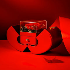 Jewelery Box Red Apple