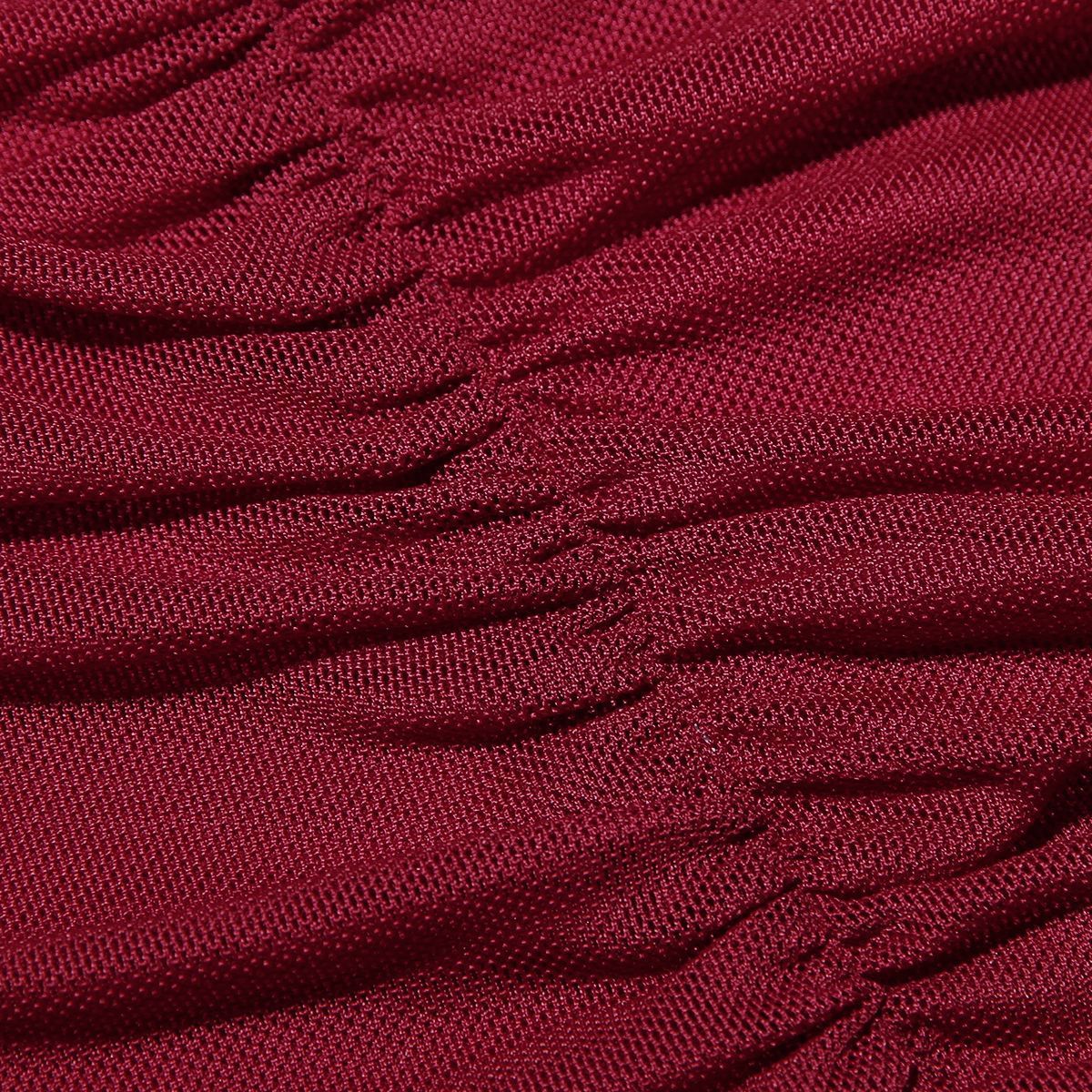 Netz-Top-Kleid