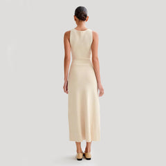 Knitted sleeveless dress