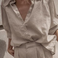 two-piece wide leg set