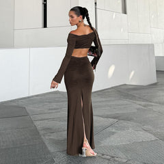 Off-shoulder Zweiteiler