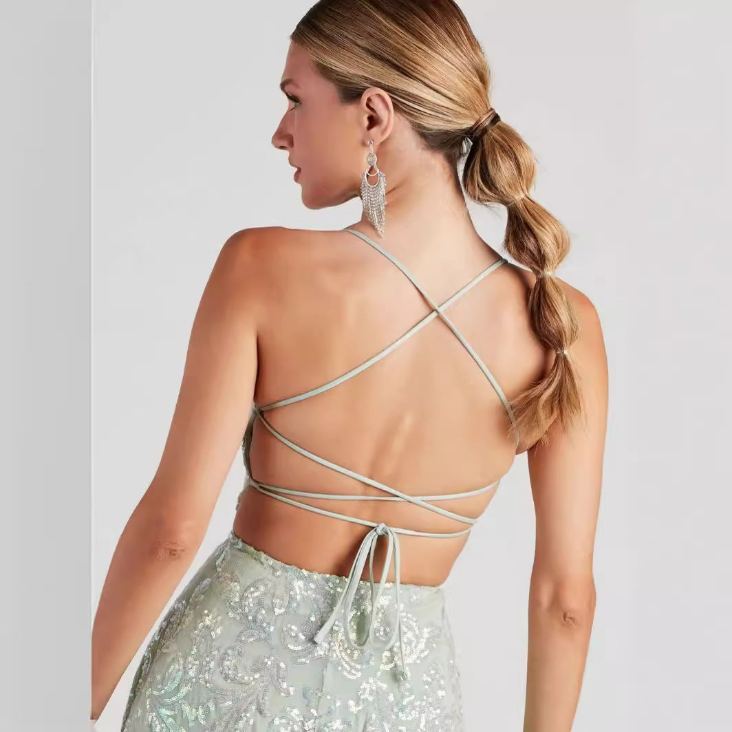 sequin dress