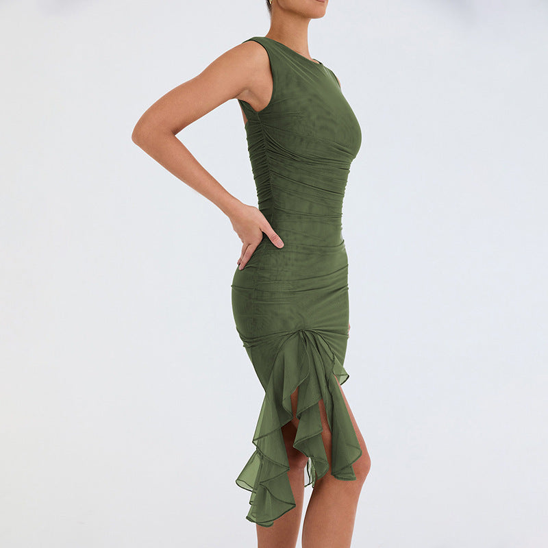 Slim Skinny Sleeveless Dress