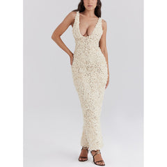 Kleid mit Blumen Details
