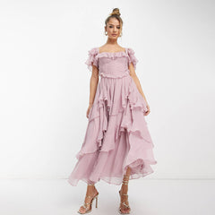 Rüschenkleid