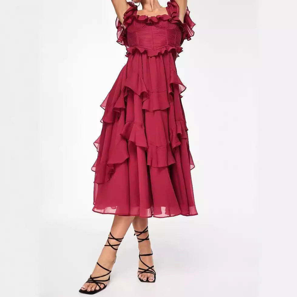 Rüschenkleid