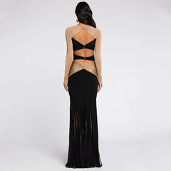 Double Color Kleid